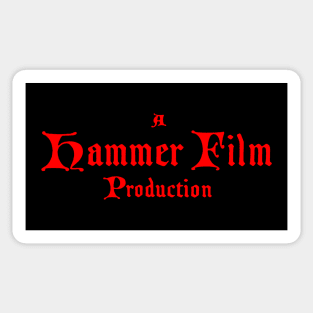 Hammer Film Production Sticker